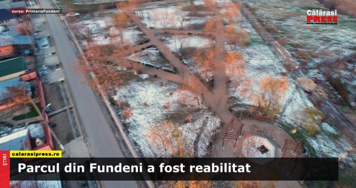 VIDEO. Parcul din Fundeni a fost reabilitat