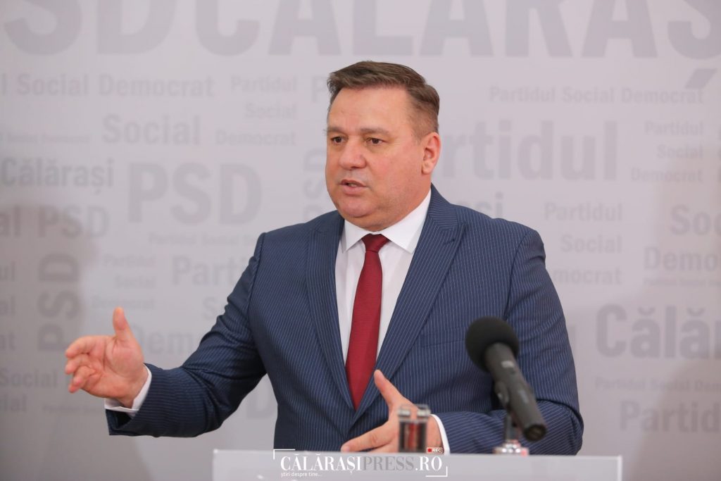 Miniștrii PSD, invitați în județul Călărași de președintele PSD Călărași