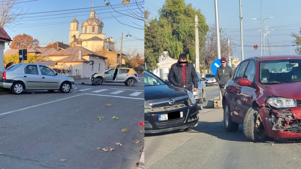 Prima zi de weekend: două accidente rutiere în municipiul Călărași
